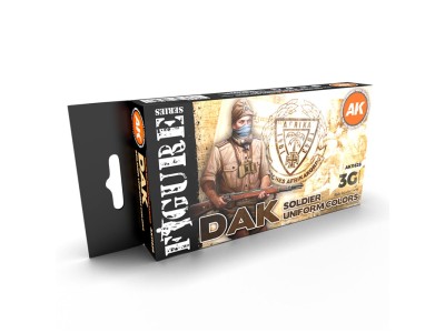 DAK SOLDIER UNIFORM COLORS 3G 