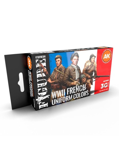 FRENCH UNIFORM COLORS 3G 
