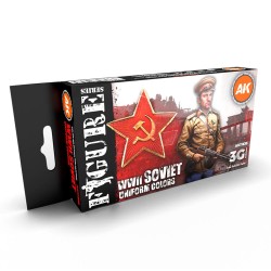 SOVIET WWII UNIFORM COLORS 3G 