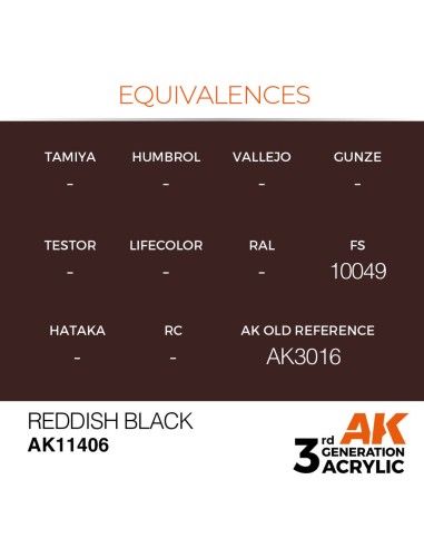 Reddish Black 