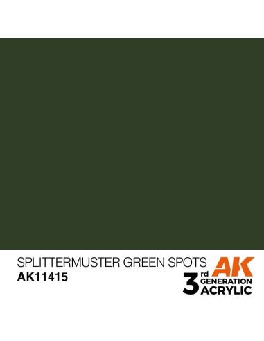 Splittermuster Green Spots 