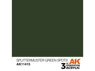 Splittermuster Green Spots 