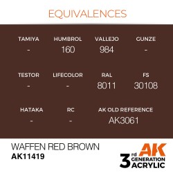 Waffen Red Brown 