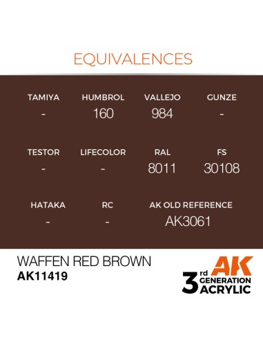 Waffen Red Brown 