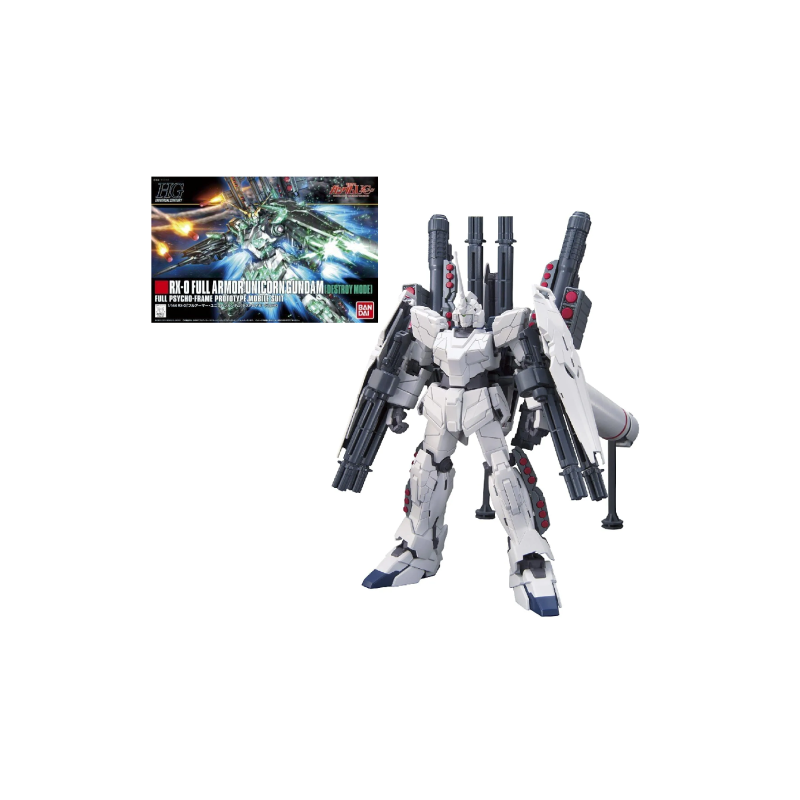 GUNDAM - HGUC Full Armor Unicorn Gundam 'Destroy' 1/144 - Model Kit