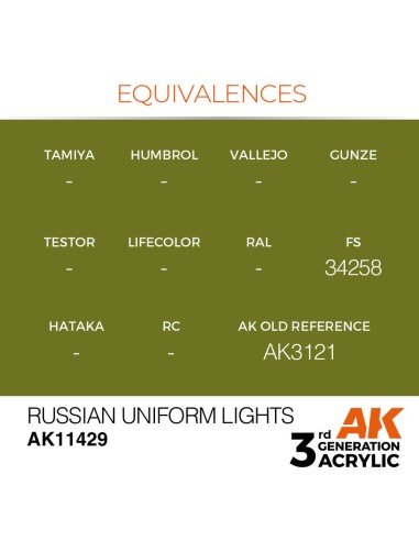Russian Uniform Lights 