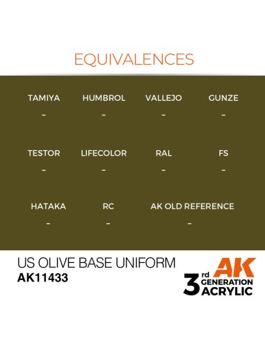US Olive Base Uniform 