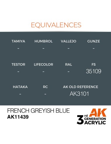 French Greyish Blue 