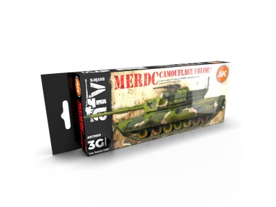 MERDC CAMOUFLAGE COLORS 3G 