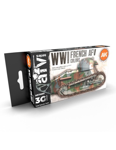 WWI FRENCH COLORS 3G 