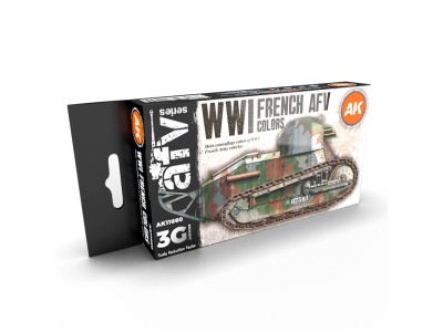 WWI FRENCH COLORS 3G 