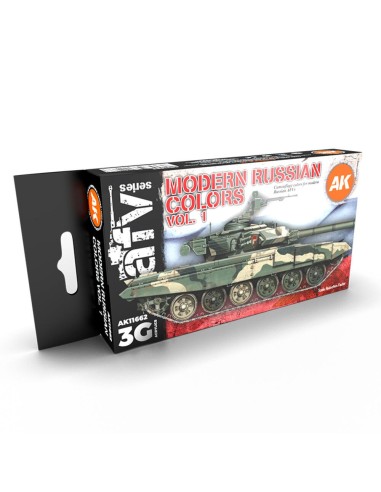 MODERN RUSSIAN COLOURS VOL 1 3G 