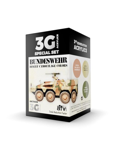 BUNDESWEHR DESERT COLORS 3G 