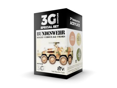 BUNDESWEHR DESERT COLORS 3G 