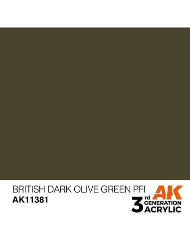 British Dark Olive Green PFI 