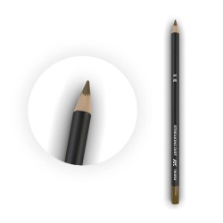 Watercolor Pencil Streaking Dirt 