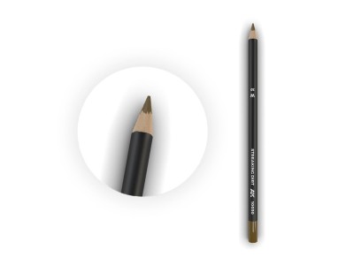 Watercolor Pencil Streaking Dirt 