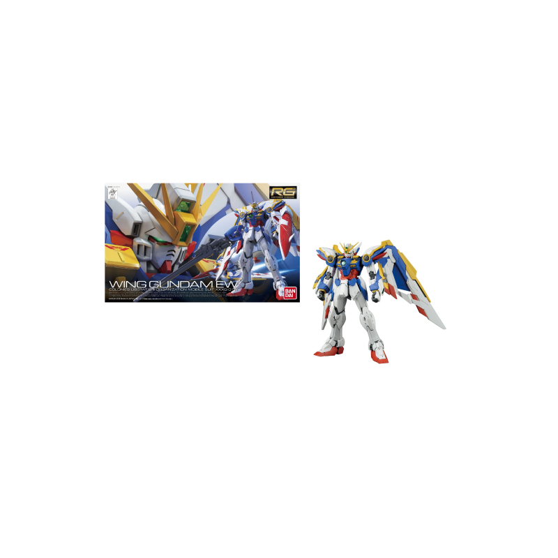 GUNDAM - RG 1/144 XXXG-01W Wing Gundam EW - Model Kit 13cm