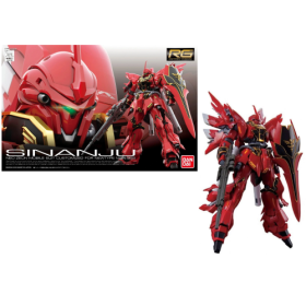 GUNDAM - Model Kit - Real Grade - MSN-06S Sinanju - 17 CM