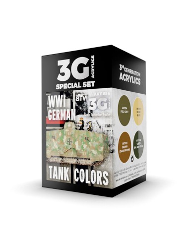 WWI GERMAN TANK COLORS 