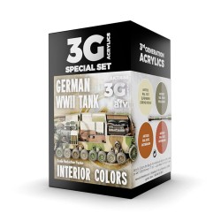 WWII GERMAN TANK INTERIOR COLORS 