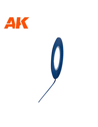 Blue masking Tape for curves 1mm 