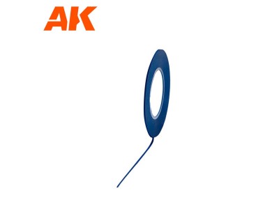Blue masking Tape for curves 1mm 