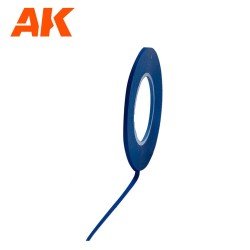 Blue masking Tape for curves 2mm 