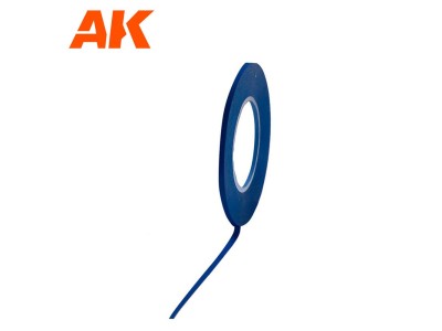 Blue masking Tape for curves 2mm 