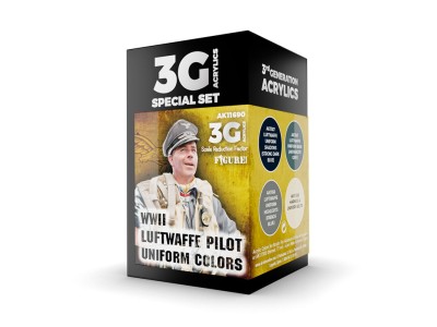 WWII LUFTWAFFE UNIFORM COLORS 3G 