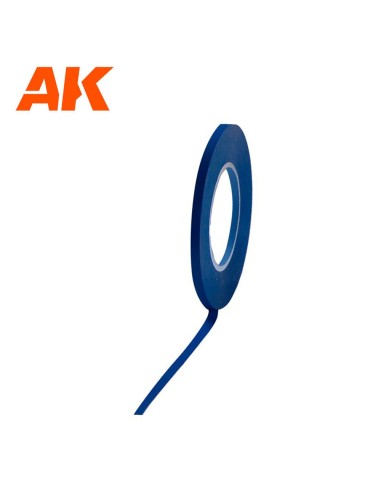 Blue masking Tape for curves 3 mm 