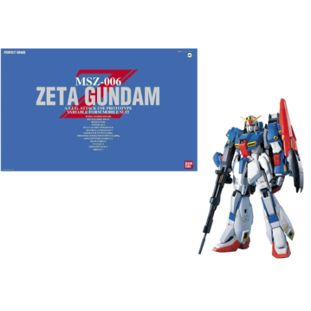 GUNDAM - Model Kit - Perfect Grade - Zeta MSZ-006 - 1/60