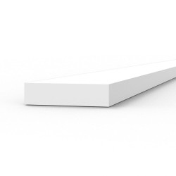 Strips 1.00 x 4.00 x 350mm - STYRENE STRIP 