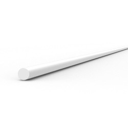 Rod 0.75 diameter x 350mm - STYRENE STRIP 