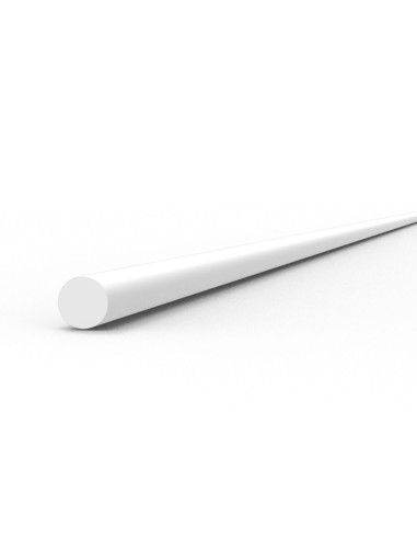 Rod 1.00 diameter x 350mm - STYRENE STRIP 