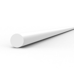 Rod 1.50 diameter x 350mm - STYRENE STRIP 