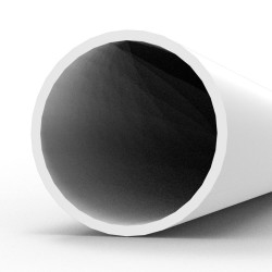 Hollow tube 6.00dx350mm (W.T. 0,7mm)-STYRENE STRIP 