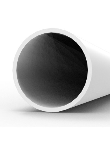 Hollow tube 6.00dx350mm (W.T. 0,7mm)-STYRENE STRIP 