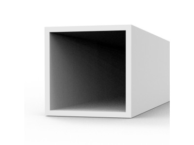 Square hollow tube 5.00x350mm(0,7mm)-STYRENE STRIP 