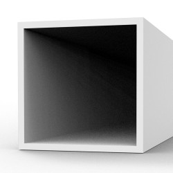Square hollow tube 6.00x350mm(0,7mm)-STYRENE STRIP 