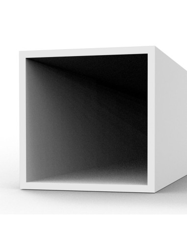 Square hollow tube 6.00x350mm(0,7mm)-STYRENE STRIP 