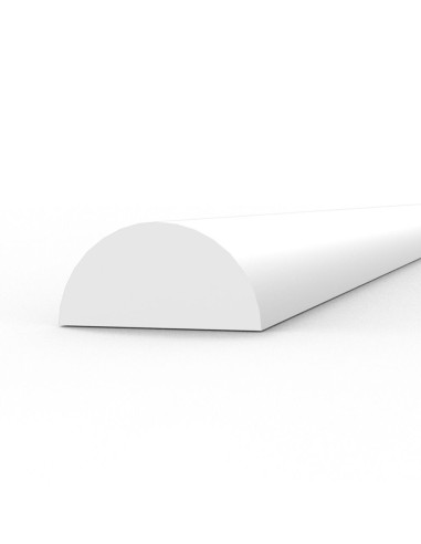 Half cane 4.00 x 350mm - STYRENE STRIP 