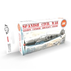 Spanish Civil War. Legion Condor Aircraft  SET 3G 