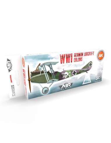 WWI German Aircraft Colors SET 3G 