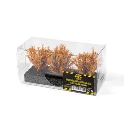 DARK YELLOW BUSHES 4-6CM 