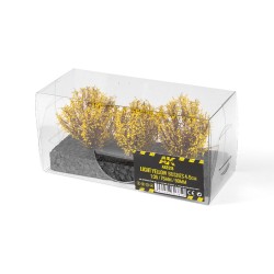 LIGHT YELLOW BUSHES 4-6CM 