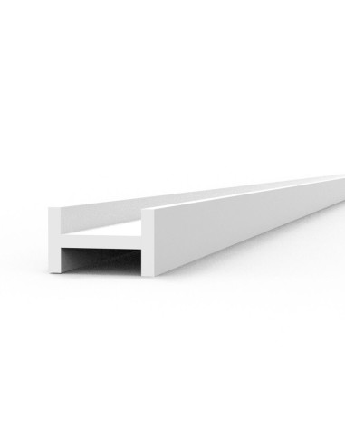 BEAMS I SHAPE 2.5 x 1.5 x 350mm x 4 units STYRENE 
