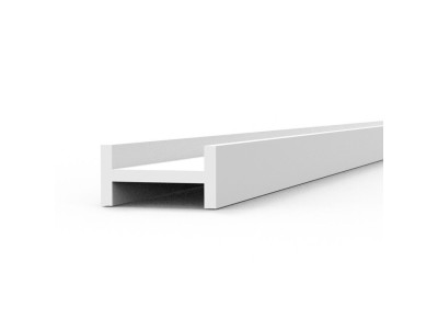 BEAMS I SHAPE 3.0 x 1.5 x 350mm x 4 units STYRENE 