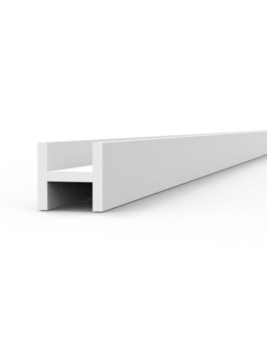 BEAMS H SHAPE 2.0 x 2.0 x 350 mm x 4 units STYRENE 