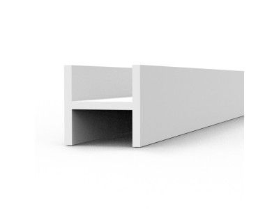 BEAMS H SHAPE 3.0 x 3.0 x 350 mm x 3 units STYRENE 